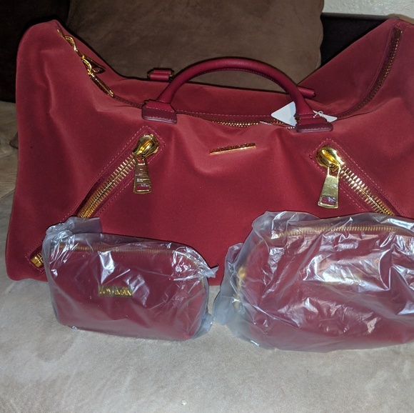 joy and iman duffle bag